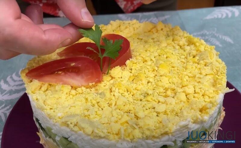 Ни одного праздника без него. Вкусный и красивый салат на Новогодний стол 2024