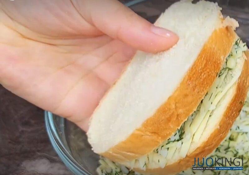 Черствый хлеб не выкидываю. Самый вкусный завтрак из черствого батона