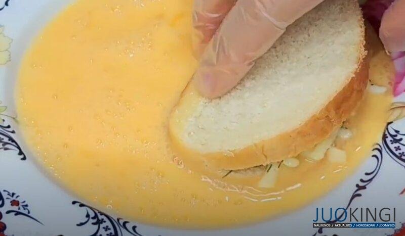 Черствый хлеб не выкидываю. Самый вкусный завтрак из черствого батона