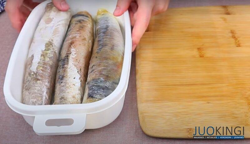 Невероятно вкусная слабосоленая скумбрия. Закуска на праздничный стол