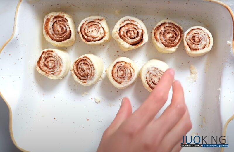 Невероятно вкусно: ароматная выпечка из слоеного теста. "Синнабоны" с корицей и кремом из маскарпоне.