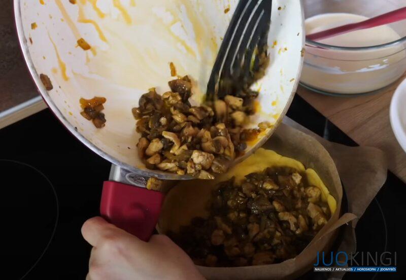 Нереально вкусный пирог "Жульен". Закусочный пирог на любой стол: бесподобное тесто