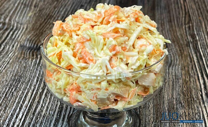 Вкуснее салата в жизни не ела. Салат "Белый" - рецептом поделился повар из дорогого ресторана