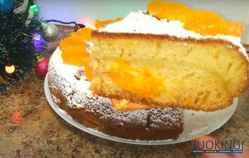 Самый потрясающий пирог без духовки на Новый год. Нежный, как бисквит