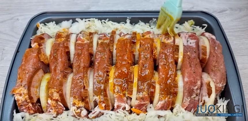 Мясо запеченное в духовке «По-деревенски». Вкусное блюдо на любой праздничный стол