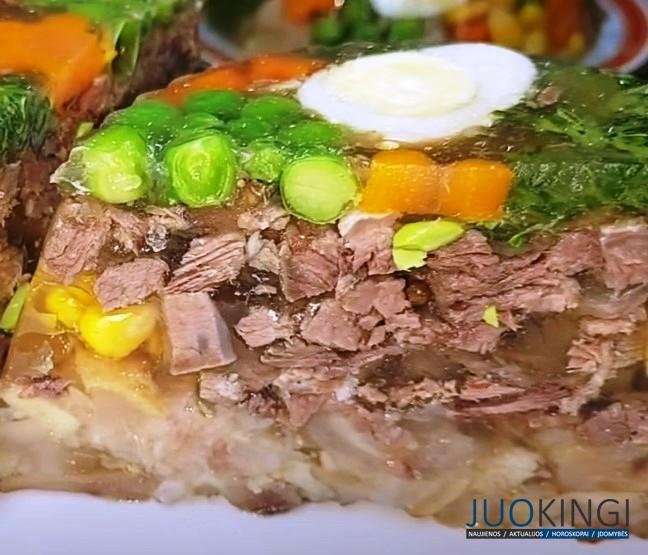 Затмит все блюда на праздничном столе. Вкусный и красивый холодец без желатина