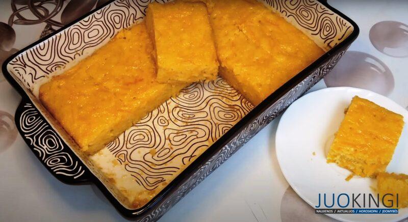 Возьмите манку, кефир и тыкву. Рецепт невероятно вкусного пирога: сочный десерт из простых ингредиентов