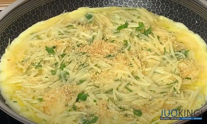 Беру 2 картошки и 2 яйца. Быстрый завтрак за 15 минут: картофель вкуснее, чем пицца