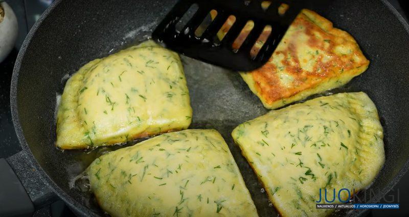 Беру 3 картофелины, 1 яйцо и муку. Рецепт европейских драников с вкусной начинкой