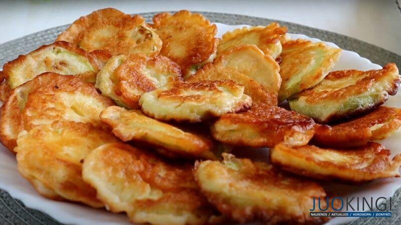 Самый простой рецепт кабачков в кляре. Вкусный перекус или ужин за 15 минут