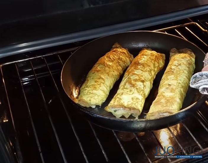 Готовлю вкусный ужин из 3 яиц и жмени фарша. Царские фаршированные блинчики
