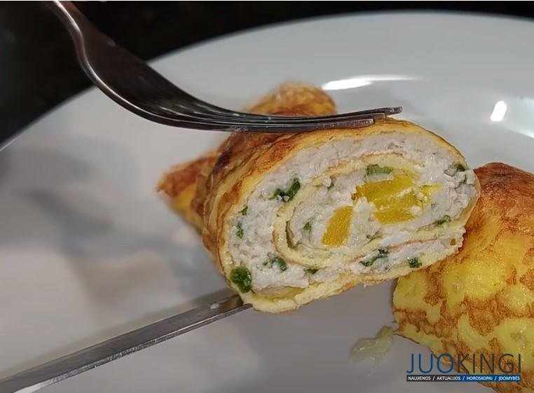 Готовлю вкусный ужин из 3 яиц и жмени фарша. Царские фаршированные блинчики