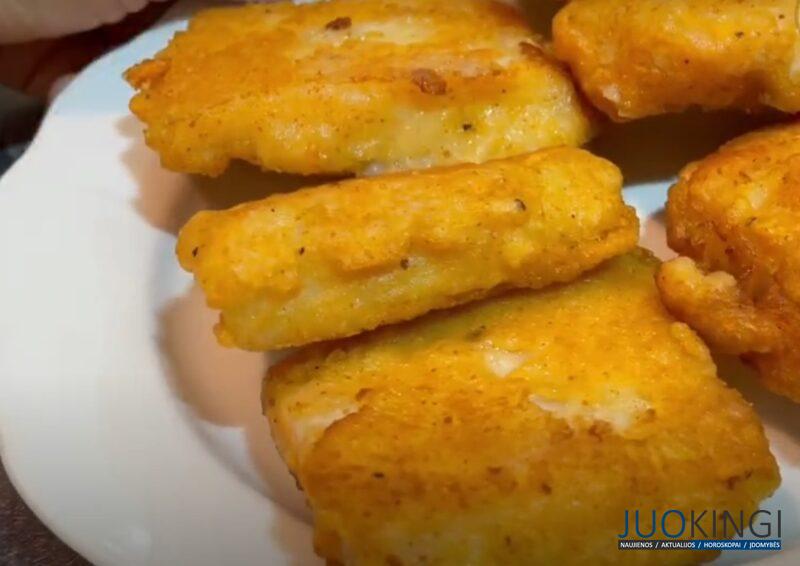Нравится даже тем, кто не любит рыбные блюда. Вкусная рыба в хрустящем кляре