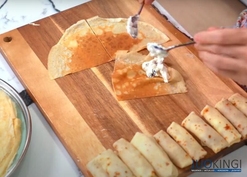 Самые вкусные блинчики  на Масленицу. Налистники с творогом: нежные блинчики с вкусной начинкой