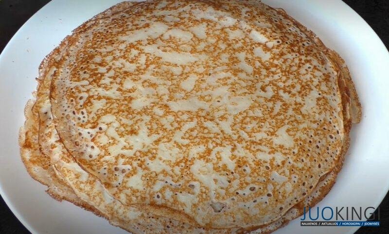 Тонкие блины с вкусной начинкой. Рецепт на Масленицу и Прощёное Воскресенье