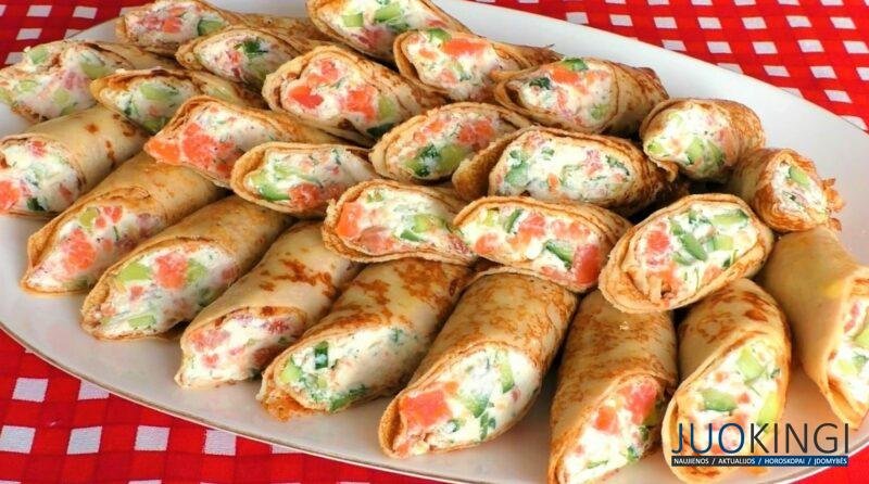 Тонкие блины с вкусной начинкой. Рецепт на Масленицу и Прощёное Воскресенье