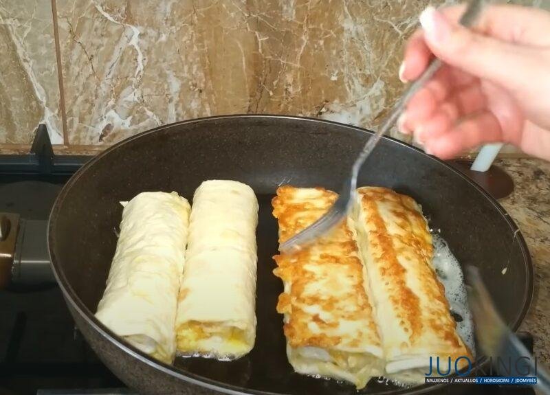 Из тонкого лаваша необыкновенная вкуснятина. Сытные блинчики за 25 минут
