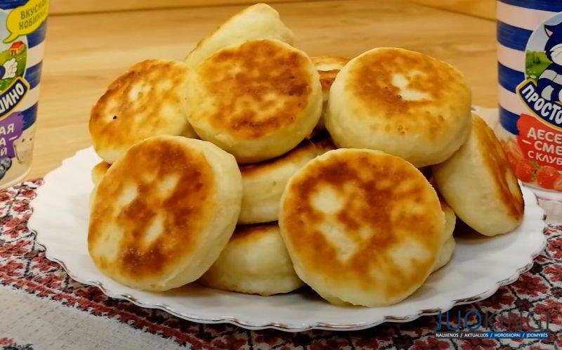 Чудесный завтрак для всей семьи за 15 минут. Творожные мини пирожки с простой начинкой