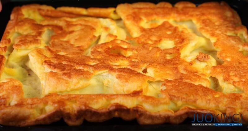 Изысканный рулет с начинкой из рикотты. Простое и вкусное блюдо из минимума продуктов