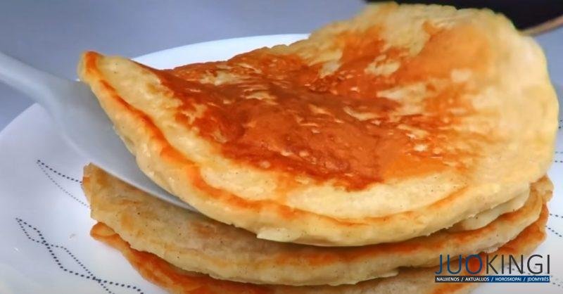 Пышные, как пончики. Яблочные оладьи на кефире за 10 минут