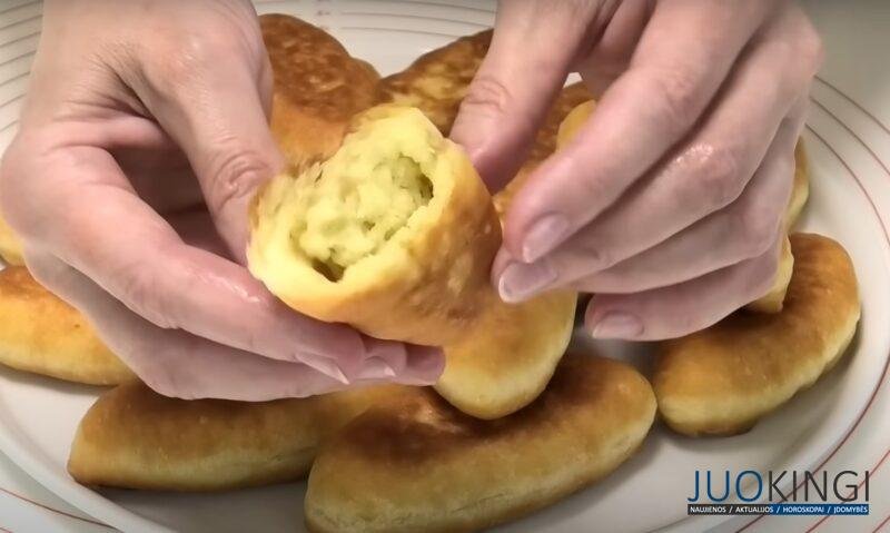 Пирожки с картошкой на творожном тесте. Рецепт просто "сказка" - быстро и вкусно