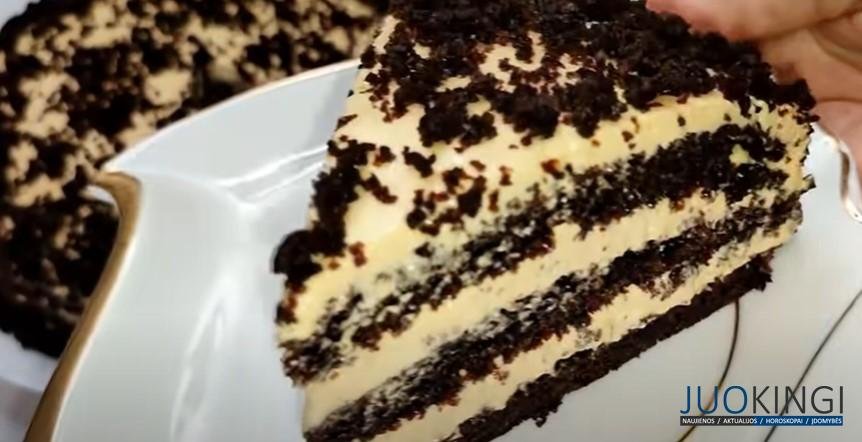 Торт 3 стакана: без миксера, без весов, сочный без пропитки. Вкусный десерт на кефире