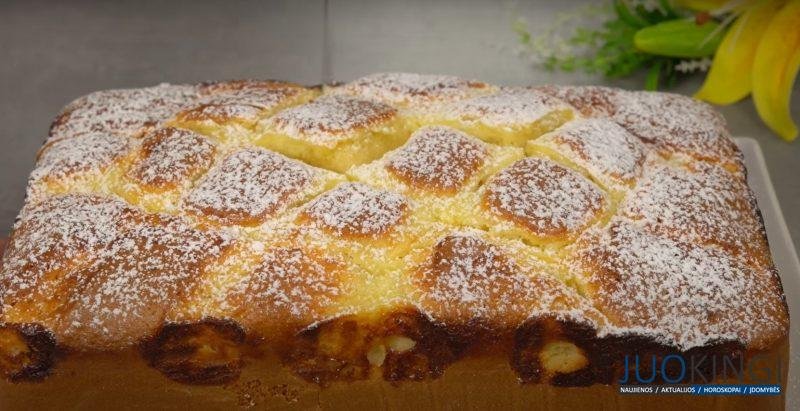 Торт за 5 минут. Лучше, чем яблочный пирог: нежнее и вкуснее