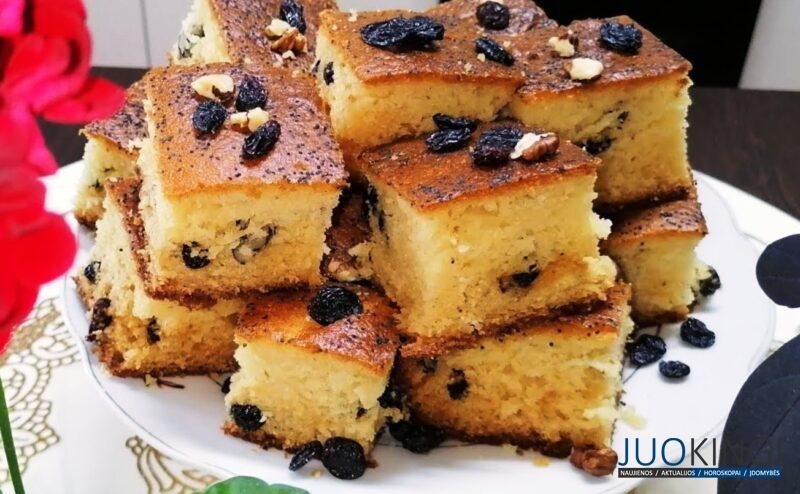 Пирог всего за 25 минут. Невероятно вкусный и быстрый рецепт к чаю