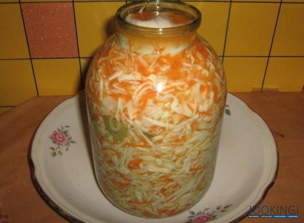Квашеная капуста за 3 дня! Получается очень вкусной и хрустящей