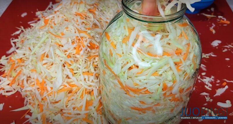 Квашеная капуста в банках. Самый лучший рецепт: 3 дня и готова