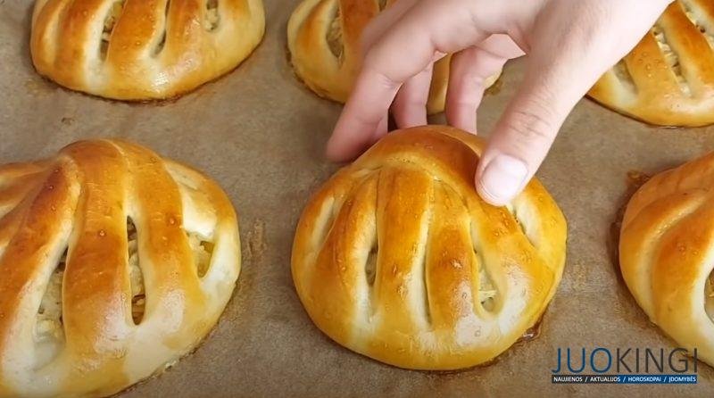 Рецепт за копейки: в 2 раза вкуснее обычных пирожков. Выпечка с медовой яблочной начинкой