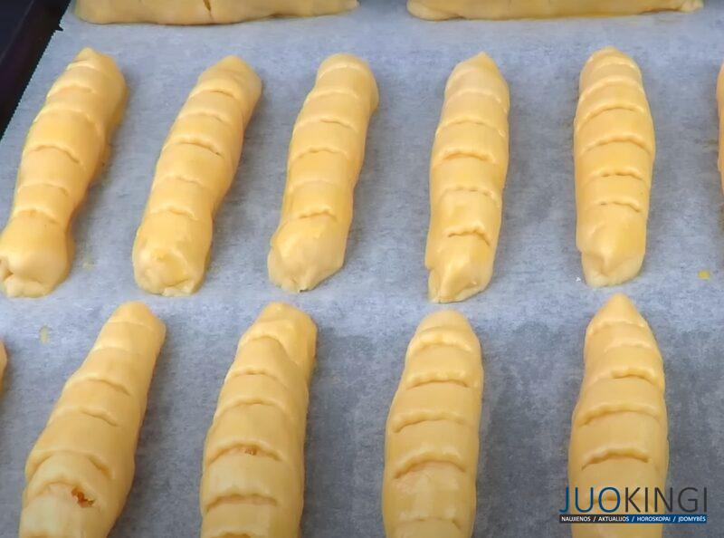 Рецепт сказка. Слоеное печенье на сметане: вкусные трубочки с начинкой