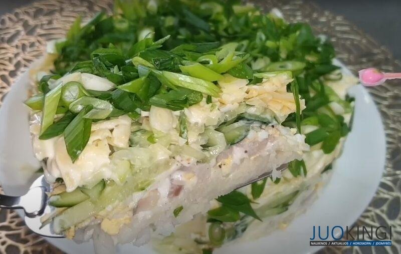 Серьезный конкурент "Сельди под шубой". Самый Новогодний салат: красивый и аппетитный