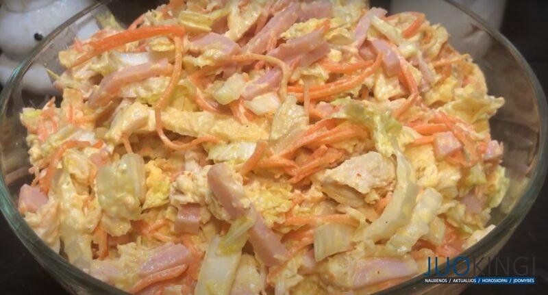 Салат "Анастасия". Вкусное блюдо из простых продуктов: готовьте и даже не сомневайтесь