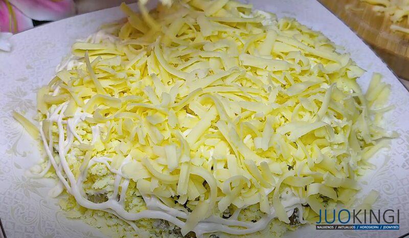 Салат "Принц" на праздничный стол. Красивый, вкусный и бюджетный салат