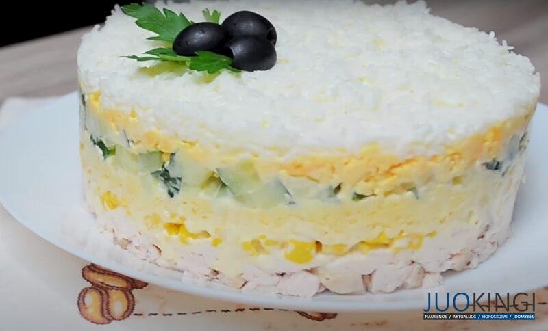 Салат "Снежок". Рецепт невероятно вкусного салата на Новогодний стол