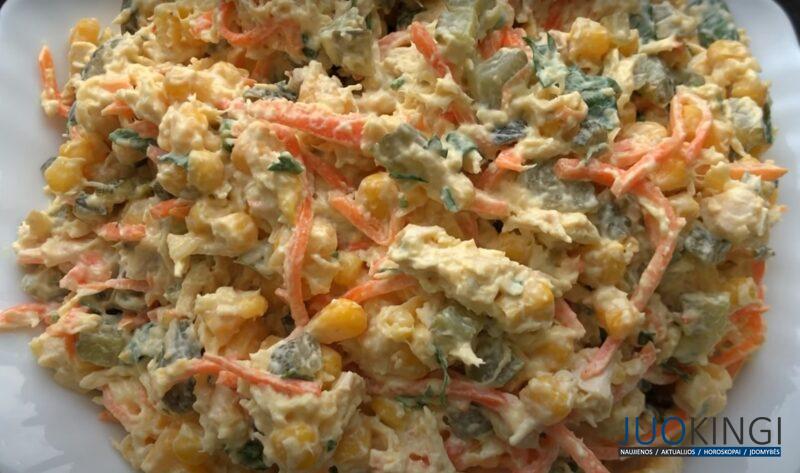 Салат “Венеция”. Сочный, яркий и очень вкусный, приготовьте и убедитесь сами