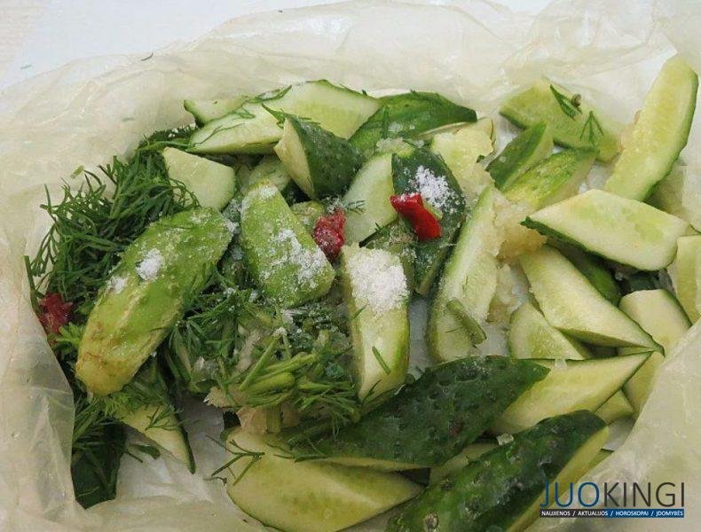 Сухой рецепт малосольных огурцов. Новый вкус понравился: утром готовлю, вечером хрустим