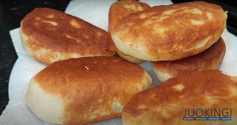 Старый кефир и 1 яйцо! Пеку вкусные пышки и пирожки с яблоками