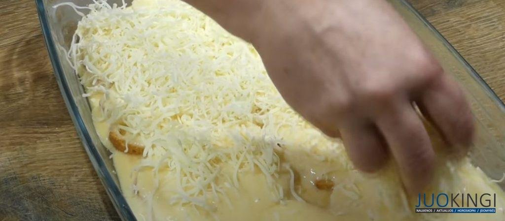 Старый хлеб больше не выбрасываю, а готовлю вкусное лакомство. Сытное и вкусное блюдо на скорую руку