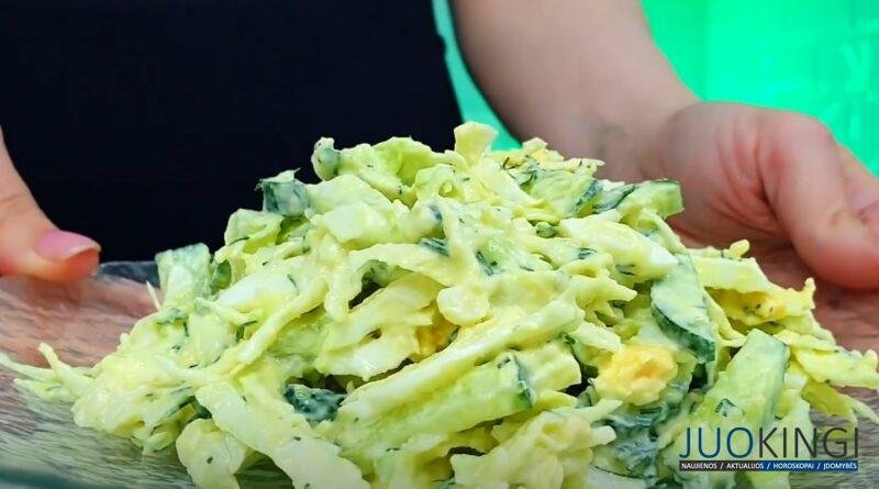 Такое блюдо можно готовить хоть каждый день. Салат из капусты «Стройняшка» - ем и не поправляюсь