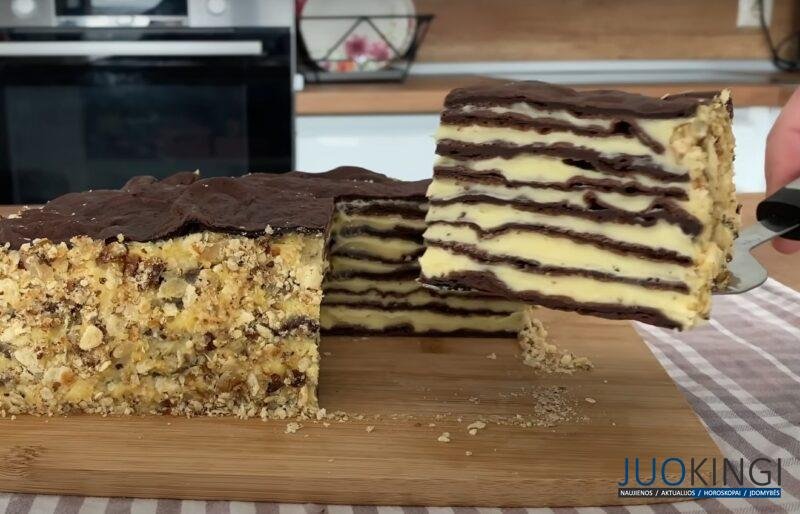 Влюбилась в этот торт с первого кусочка. Безумно вкусно: заварной торт "Карпатка"