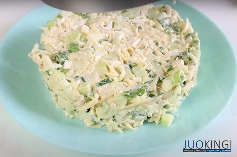 В этом салате всё идеально. Просто и вкусно: всё дело в особом маринаде для лука