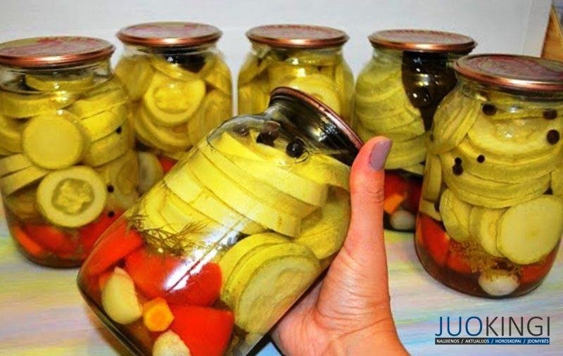 Вкуснее, чем огурцы. Рецепт хрустящих, маринованных кабачков на зиму