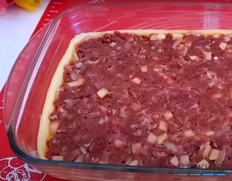 Вкуснее, чем беляши и чебуреки. Рецепт пирога с картошкой и фаршем на ужин