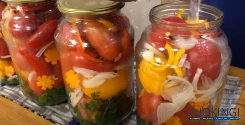 Самый вкусный  рецепт помидор на зиму. Всё съедаются до донышка, а рассол выпивается