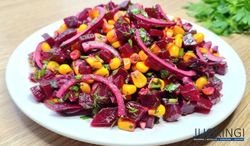 Вкусный и сытный салат. Из банальной свеклы: на каждый день и на праздник
