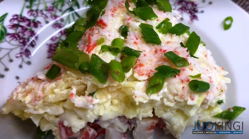 Вкусный салат “Нежная женщина”. Попробовал в гостях и не смог устоять: готовлю на все праздники