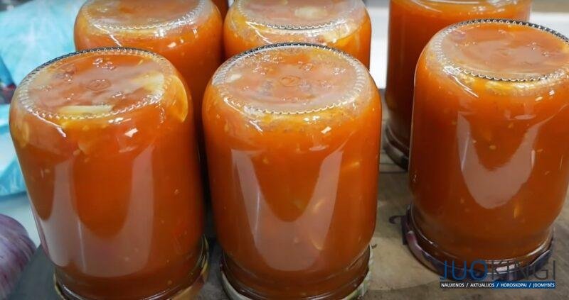 Вкусное лечо на зиму: съедается моментально. Моя любимая заготовка
