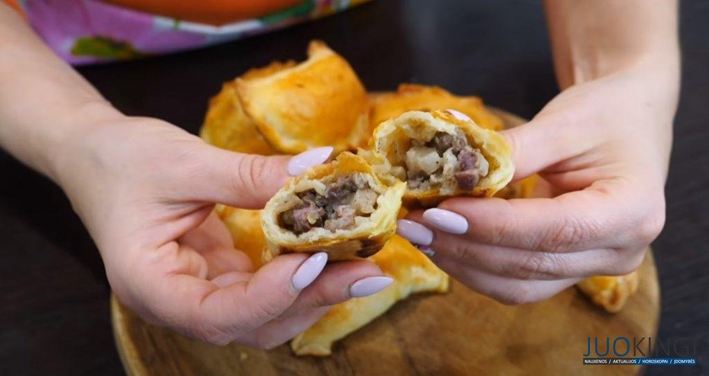 Вкусные домашние пирожки. Тесто универсальное: без дрожжей, сочетается со всеми продуктами